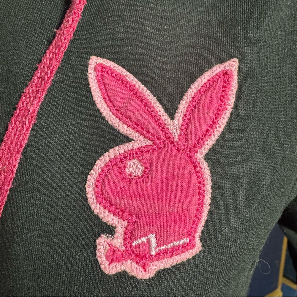 RARE Y2K Playboy Embroidered fitted matching tracksuit - Picture 8 of 8